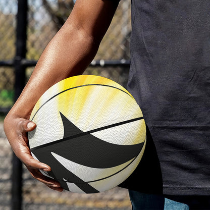 Eye Of Horus Symbol Print Basketball