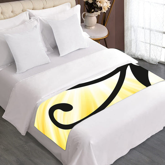 Eye Of Horus Symbol Print Bed Runner
