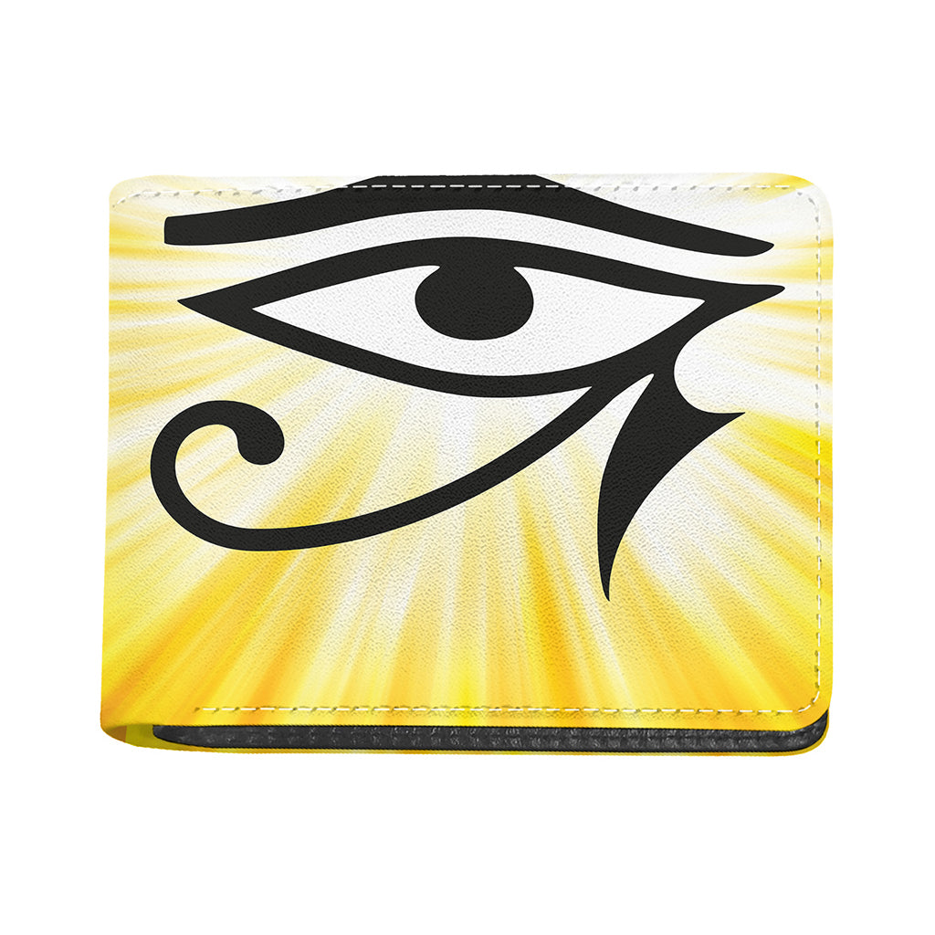 Eye Of Horus Symbol Print Bifold Wallet