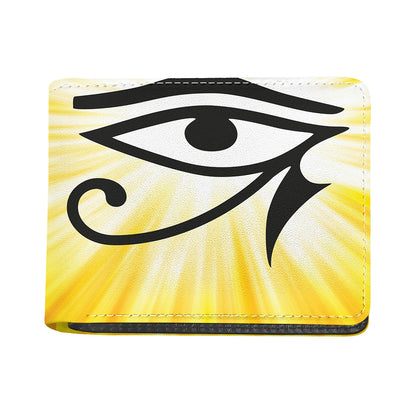 Eye Of Horus Symbol Print Bifold Wallet