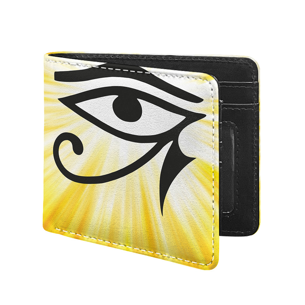 Eye Of Horus Symbol Print Bifold Wallet