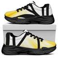 Eye Of Horus Symbol Print Black Chunky Shoes