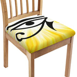 Eye Of Horus Symbol Print Chair Cushion Cover