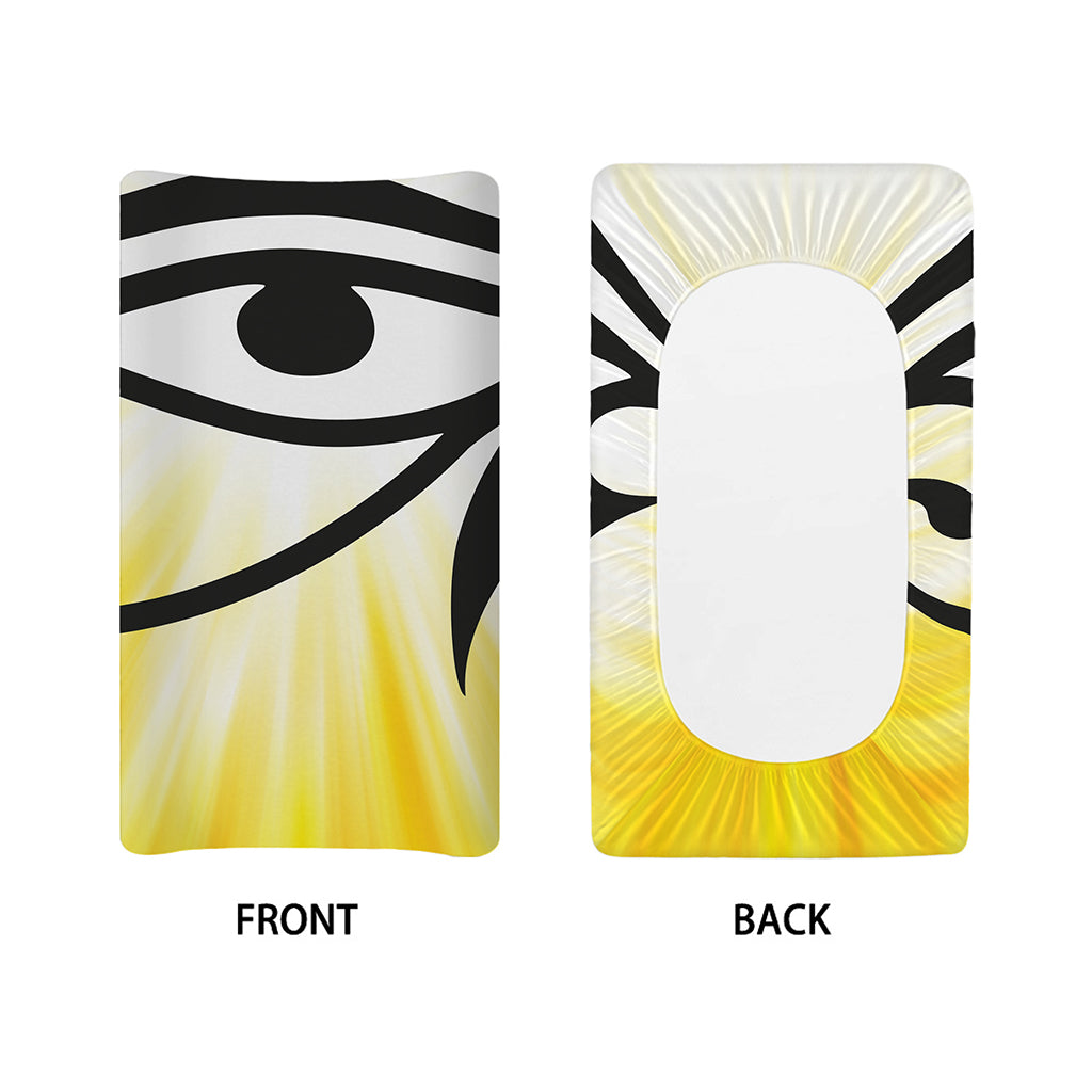 Eye Of Horus Symbol Print Changing Pad Cover