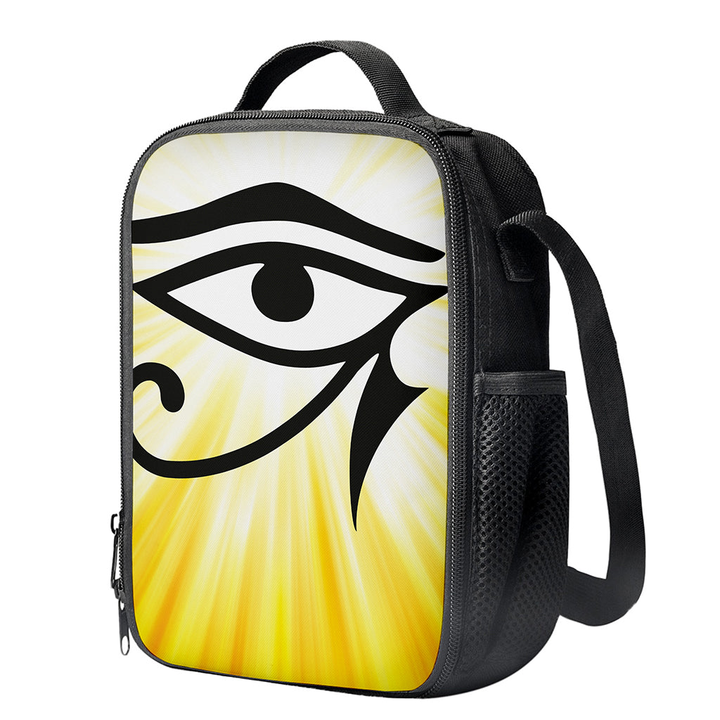 Eye Of Horus Symbol Print Crossbody Lunch Bag