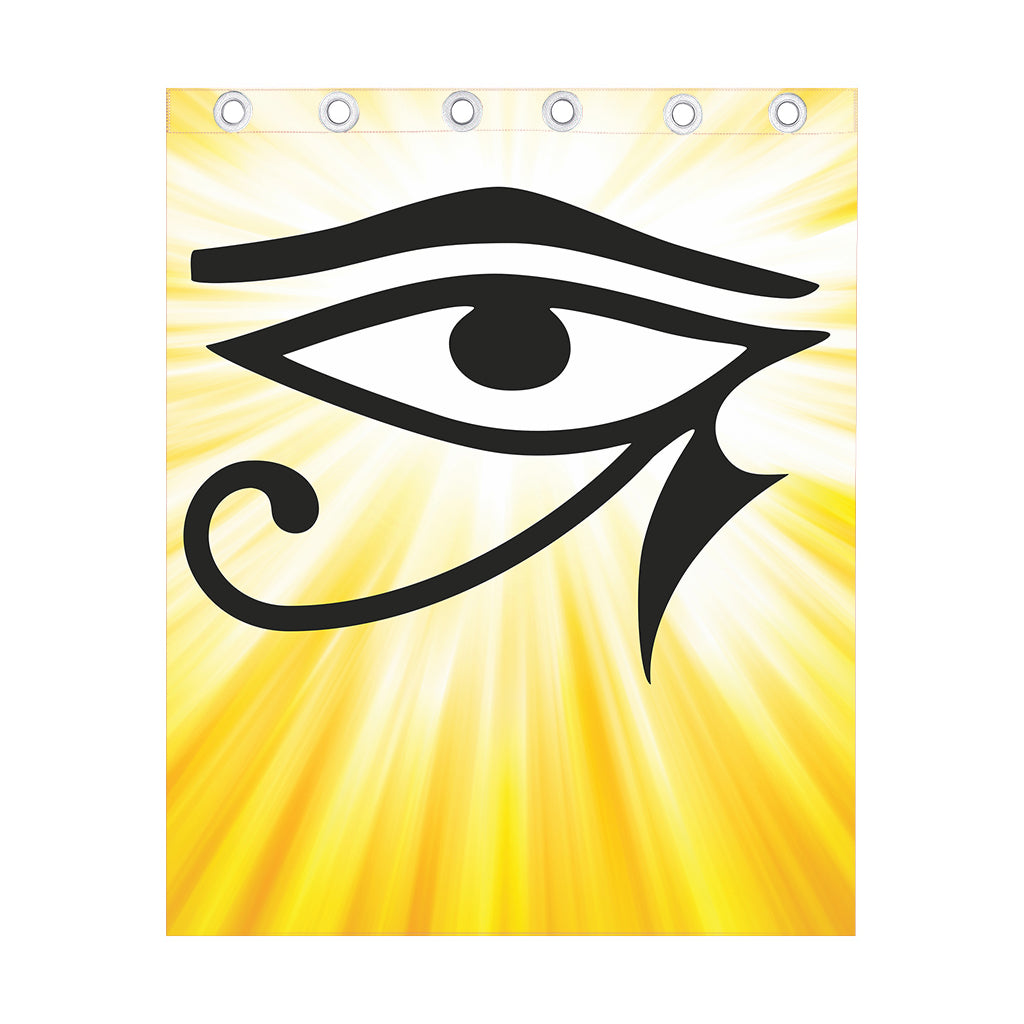 Eye Of Horus Symbol Print Curtain
