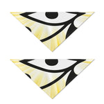 Eye Of Horus Symbol Print Dog Bandana