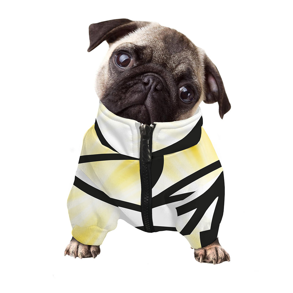 Eye Of Horus Symbol Print Dog Zip Up Jacket