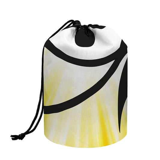 Eye Of Horus Symbol Print Drawstring Makeup Bag