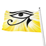 Eye Of Horus Symbol Print Flag