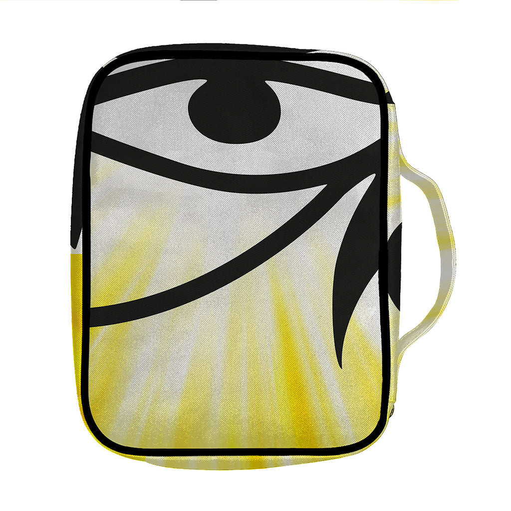 Eye Of Horus Symbol Print Front Pocket Bible Bag