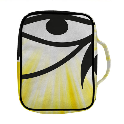 Eye Of Horus Symbol Print Front Pocket Bible Bag
