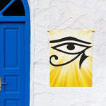 Eye Of Horus Symbol Print Garden Flag