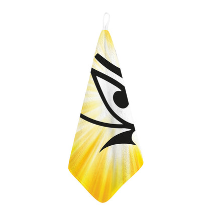 Eye Of Horus Symbol Print Hand Towel
