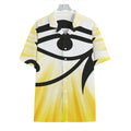 Eye Of Horus Symbol Print Hawaiian Shirt