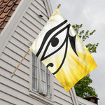 Eye Of Horus Symbol Print House Flag