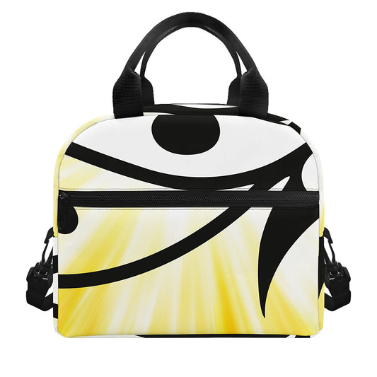 Eye Of Horus Symbol Print Insulated Lunch Bag