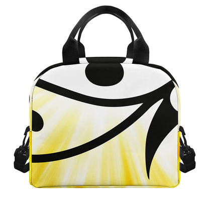 Eye Of Horus Symbol Print Insulated Lunch Bag