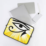 Eye Of Horus Symbol Print Laptop Sleeve