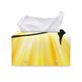 Eye Of Horus Symbol Print Leather Tissue Box Cover