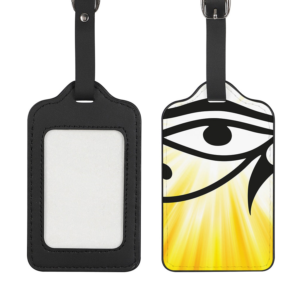 Eye Of Horus Symbol Print Luggage Tag
