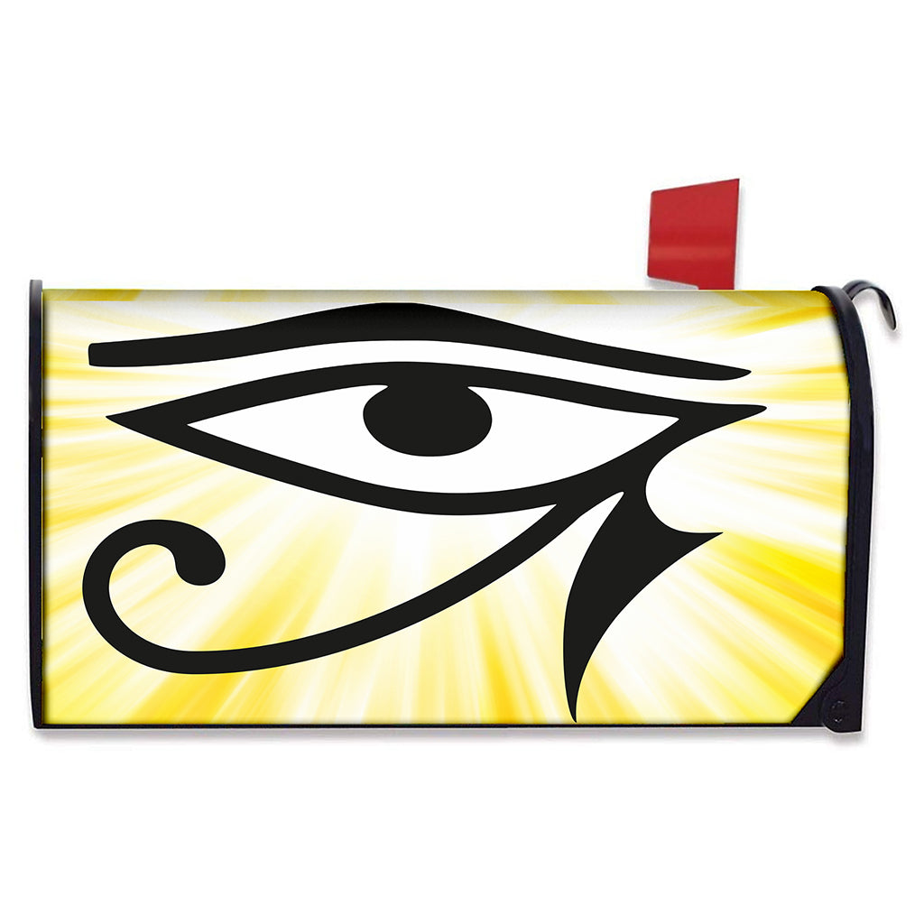 Eye Of Horus Symbol Print Mailbox Cover