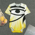 Eye Of Horus Symbol Print Men's Bodysuit
