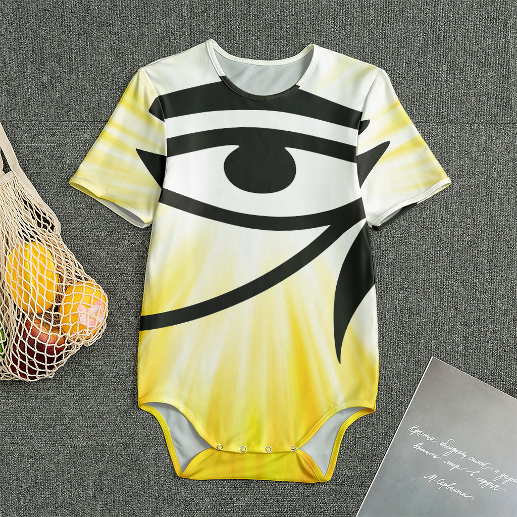 Eye Of Horus Symbol Print Men's Bodysuit