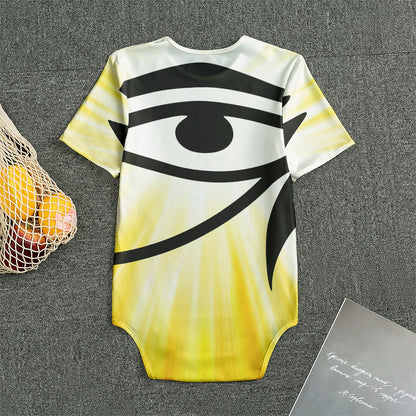 Eye Of Horus Symbol Print Men's Bodysuit