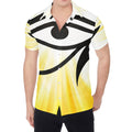 Eye Of Horus Symbol Print Men's Shirt