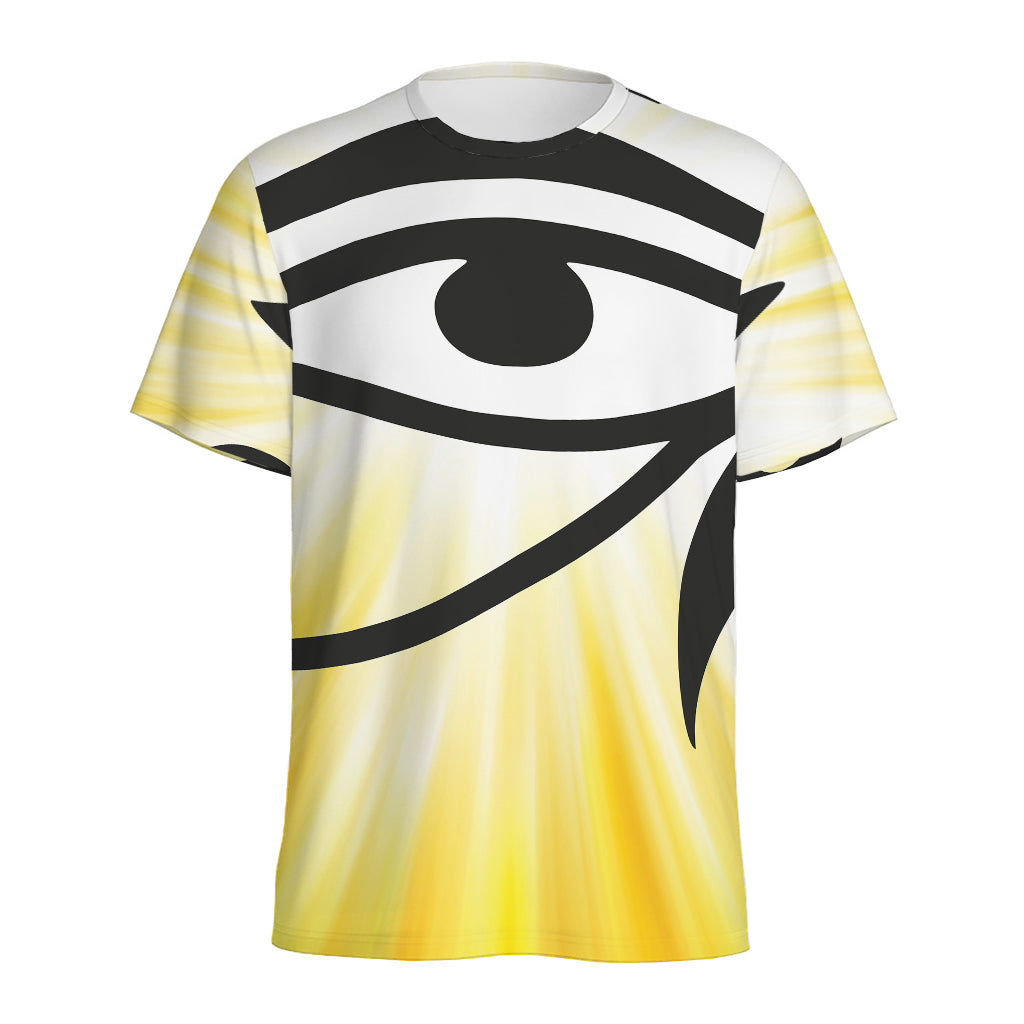 Eye Of Horus Symbol Print Men's Sports T-Shirt