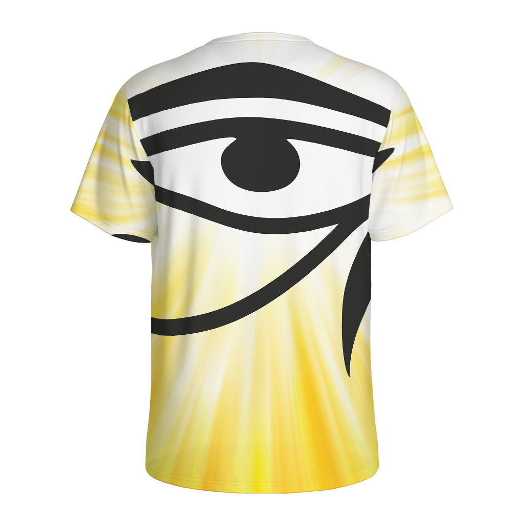 Eye Of Horus Symbol Print Men's Sports T-Shirt