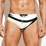 Eye Of Horus Symbol Print Men's Swim Briefs