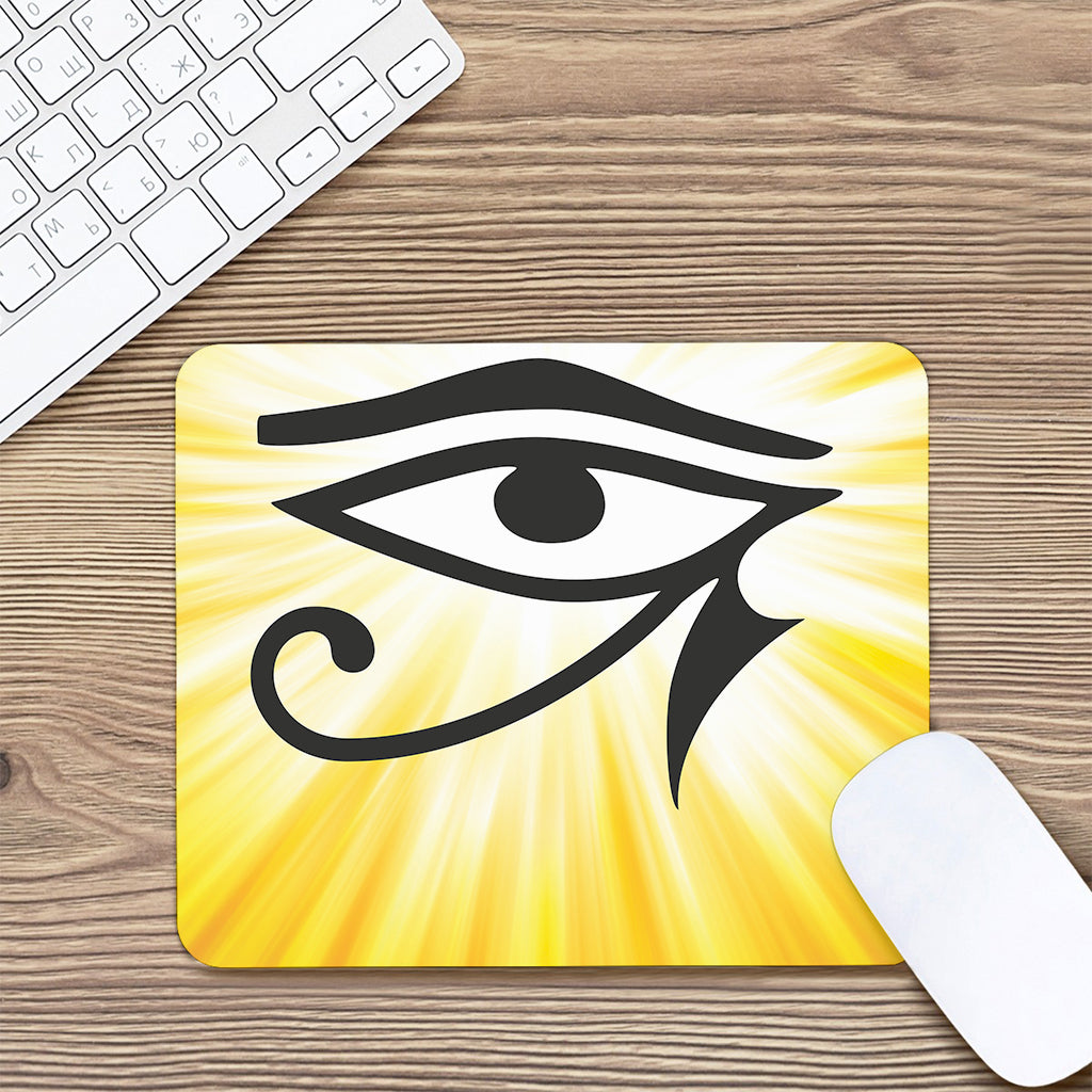 Eye Of Horus Symbol Print Mouse Pad