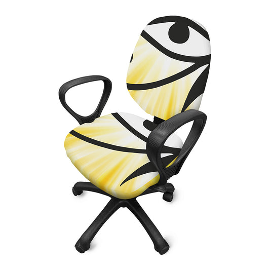Eye Of Horus Symbol Print Office Chair Cover