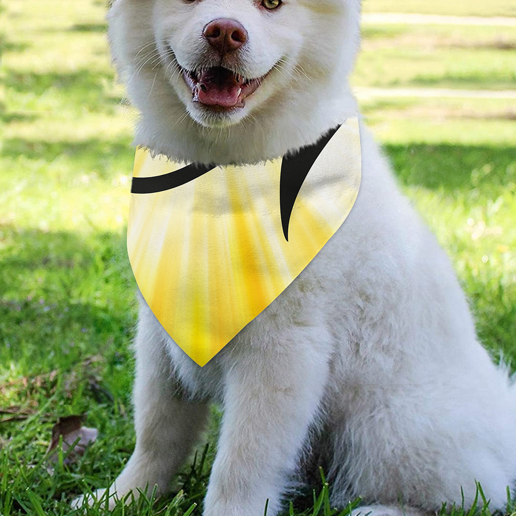Eye Of Horus Symbol Print Over The Collar Dog Bandana