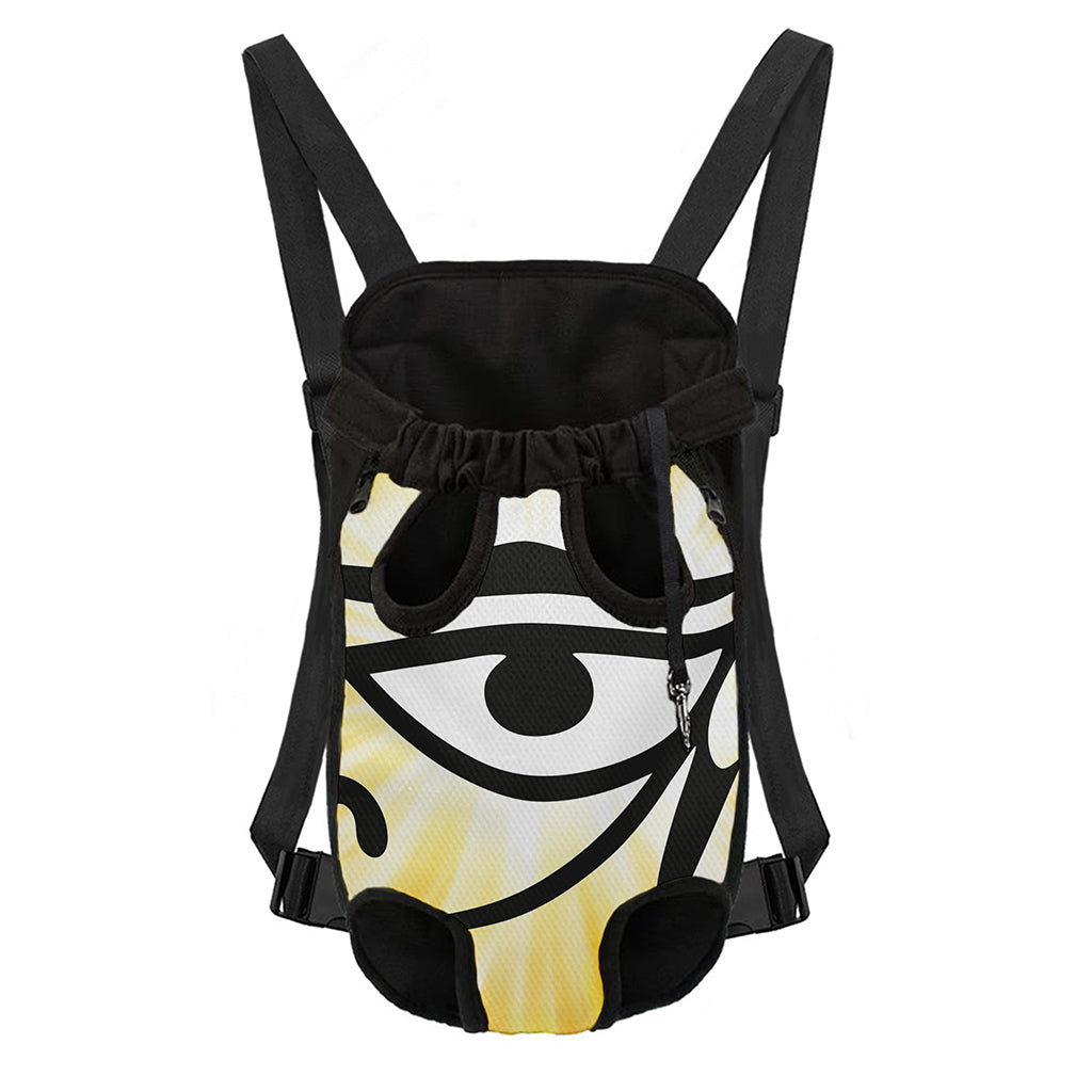 Eye Of Horus Symbol Print Pet Carrier Backpack