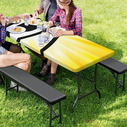 Eye Of Horus Symbol Print Picnic Table Cover