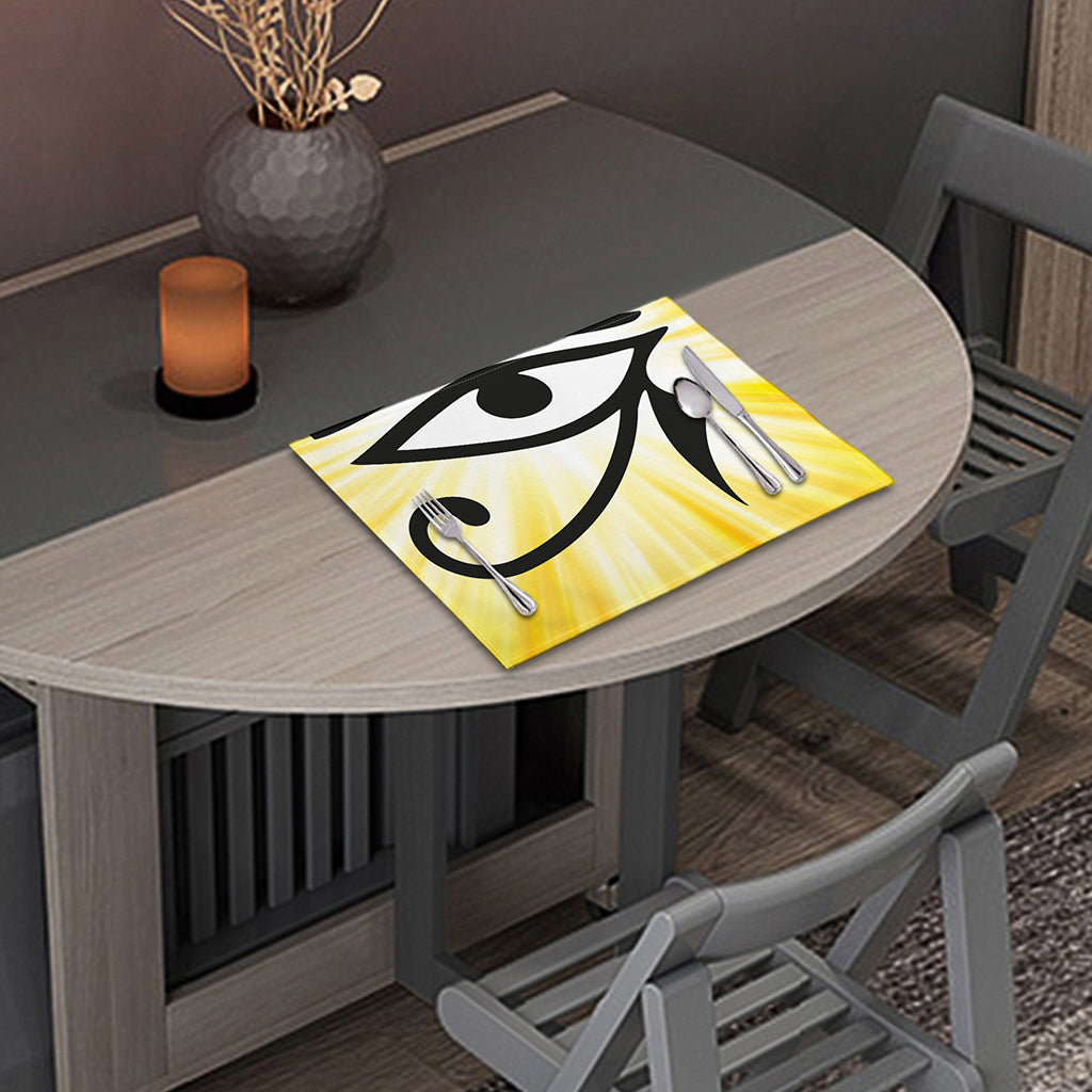 Eye Of Horus Symbol Print Placemat