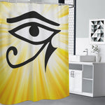 Eye Of Horus Symbol Print Premium Shower Curtain