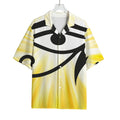Eye Of Horus Symbol Print Rayon Hawaiian Shirt