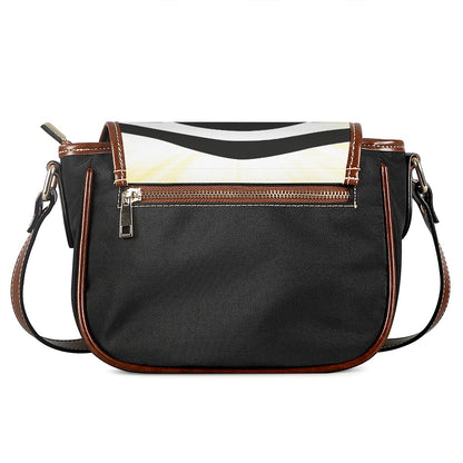 Eye Of Horus Symbol Print Saddle Bag