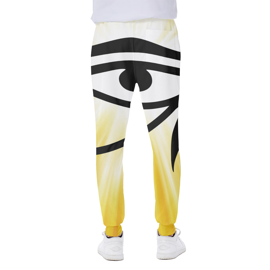 Eye Of Horus Symbol Print Scuba Joggers