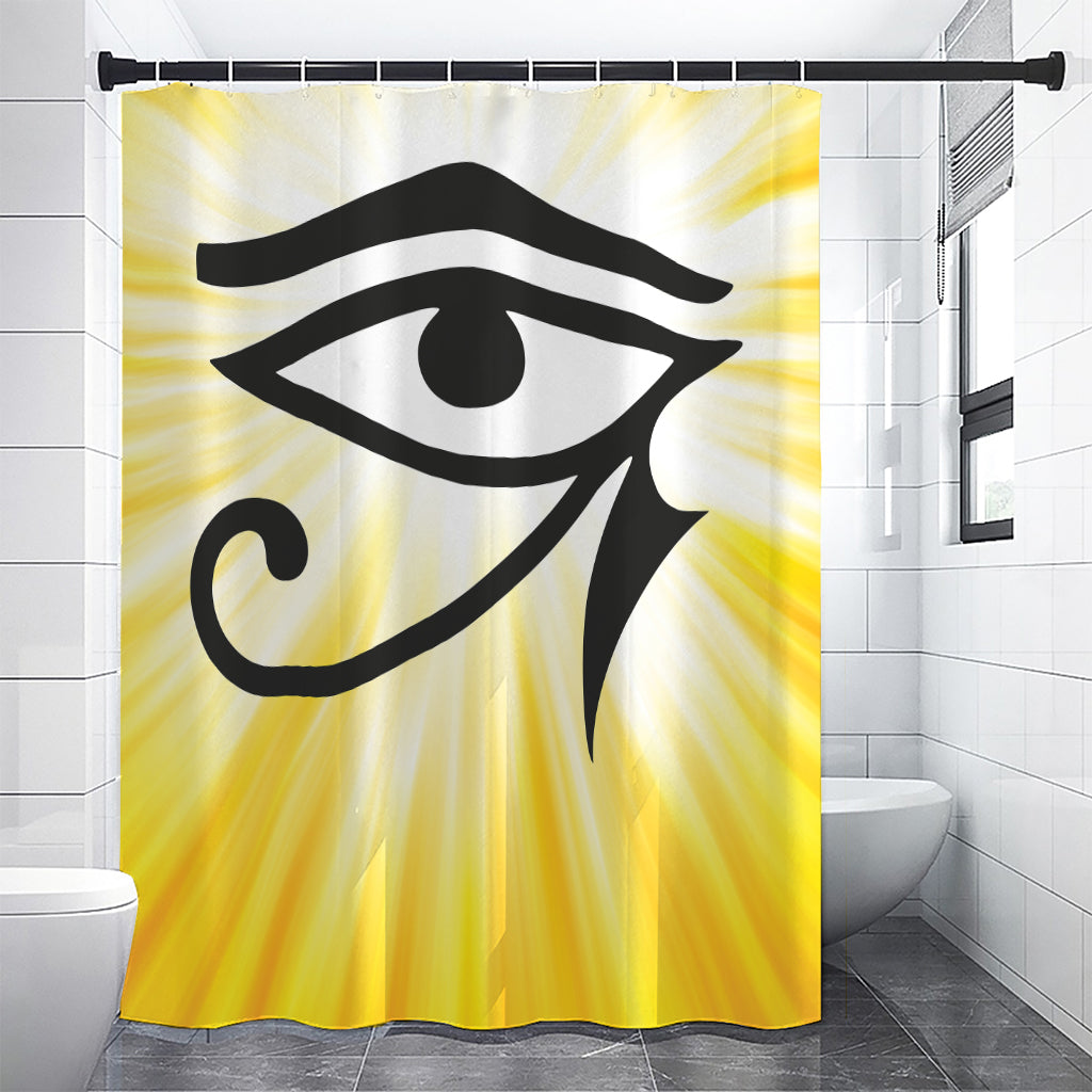 Eye Of Horus Symbol Print Shower Curtain