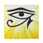 Eye Of Horus Symbol Print Silk Bandana
