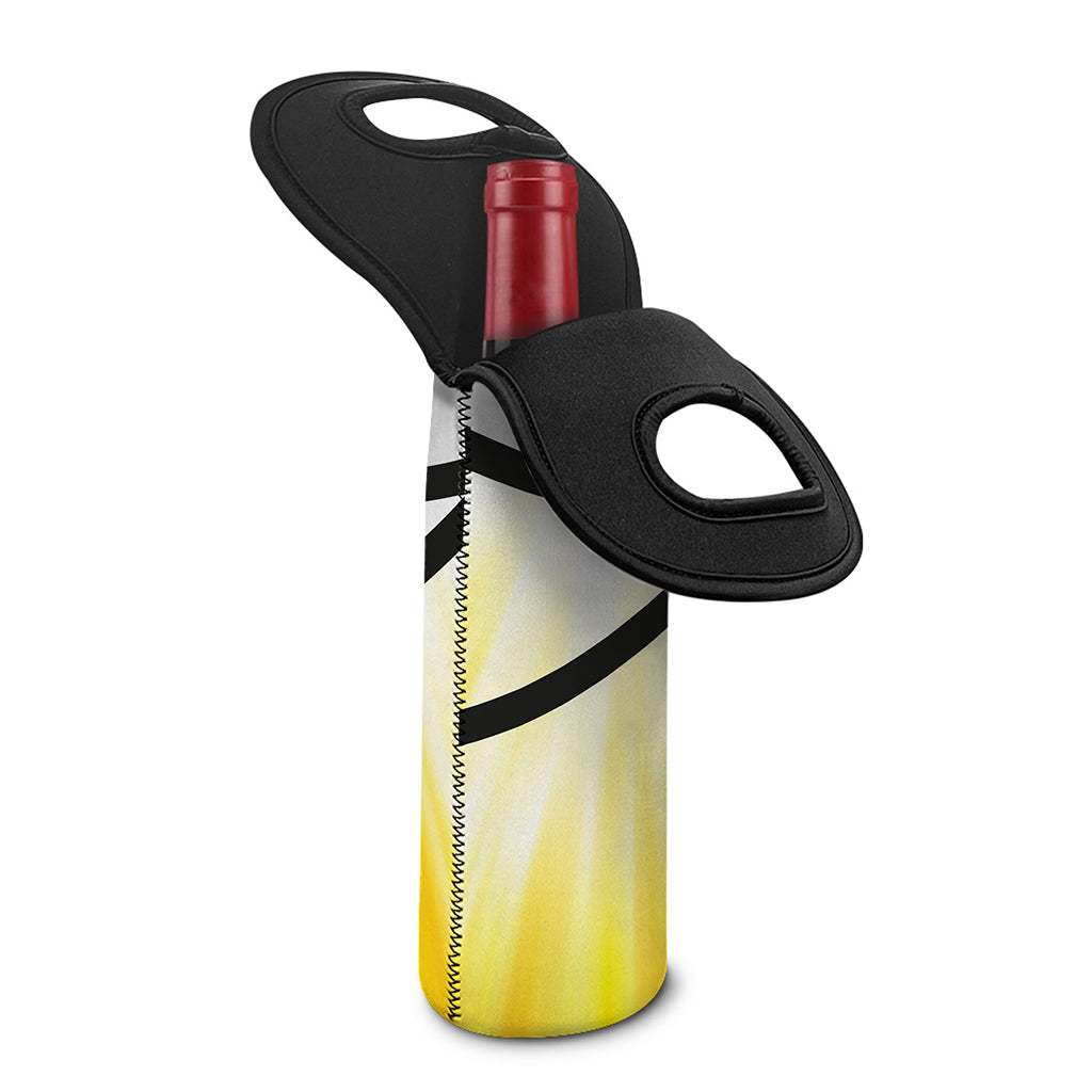 Eye Of Horus Symbol Print Single Neoprene Wine Tote