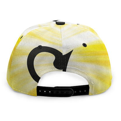Eye Of Horus Symbol Print Snapback Cap