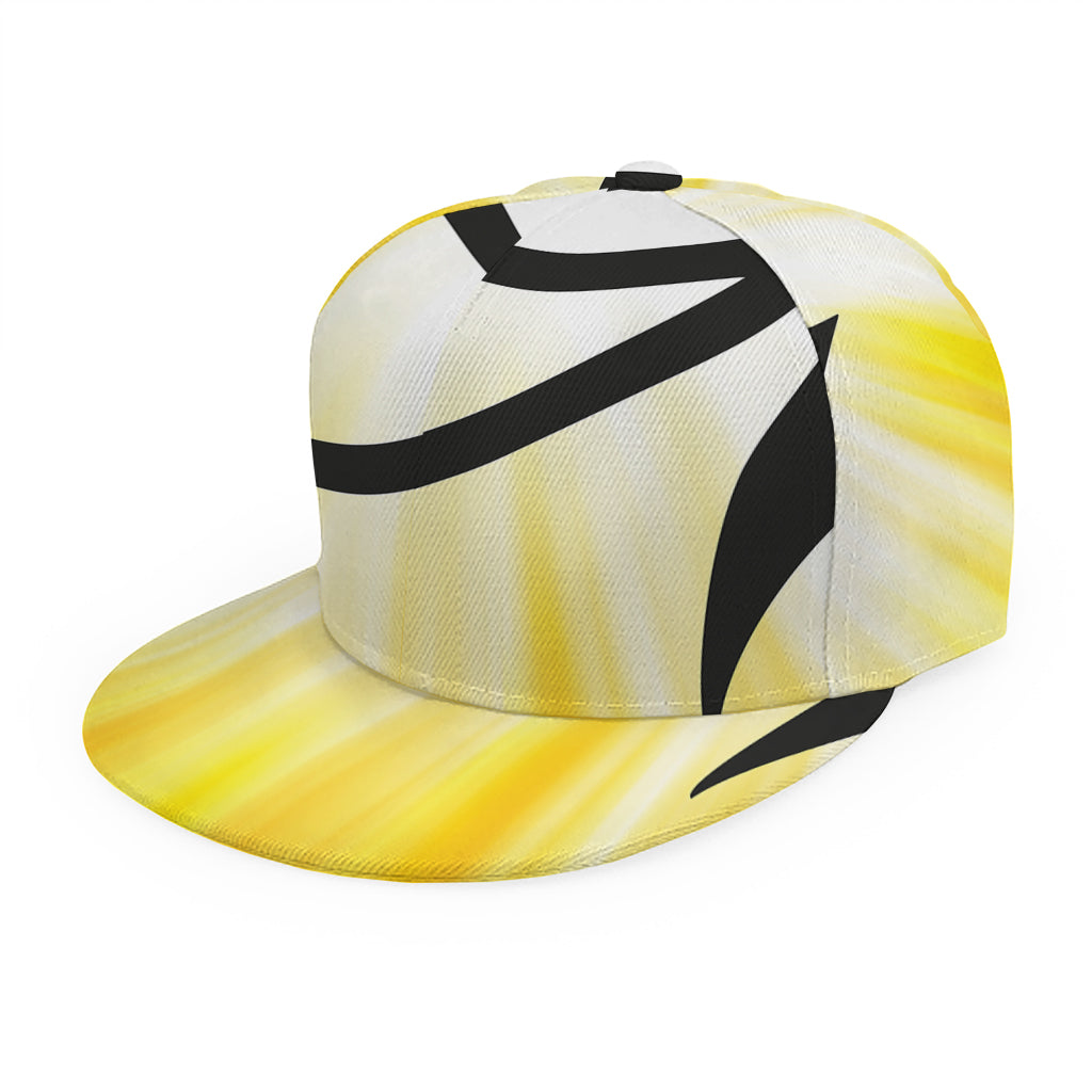 Eye Of Horus Symbol Print Snapback Cap