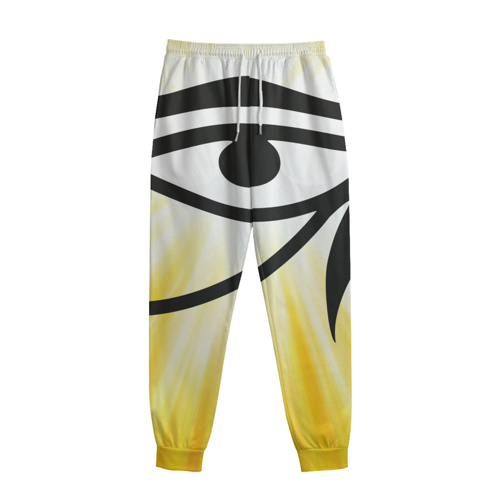 Eye Of Horus Symbol Print Sweatpants