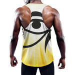 Eye Of Horus Symbol Print Training Tank Top